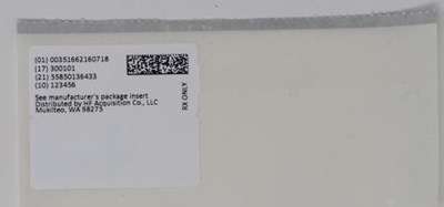 1 Serialized Label (51662 1607 1 Serialized Rfid Label)
